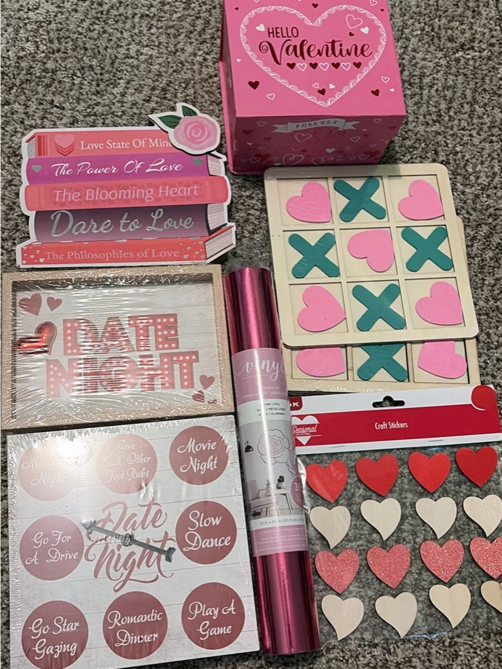 Pink Valentine Party Decor Set - Home Party Supplies